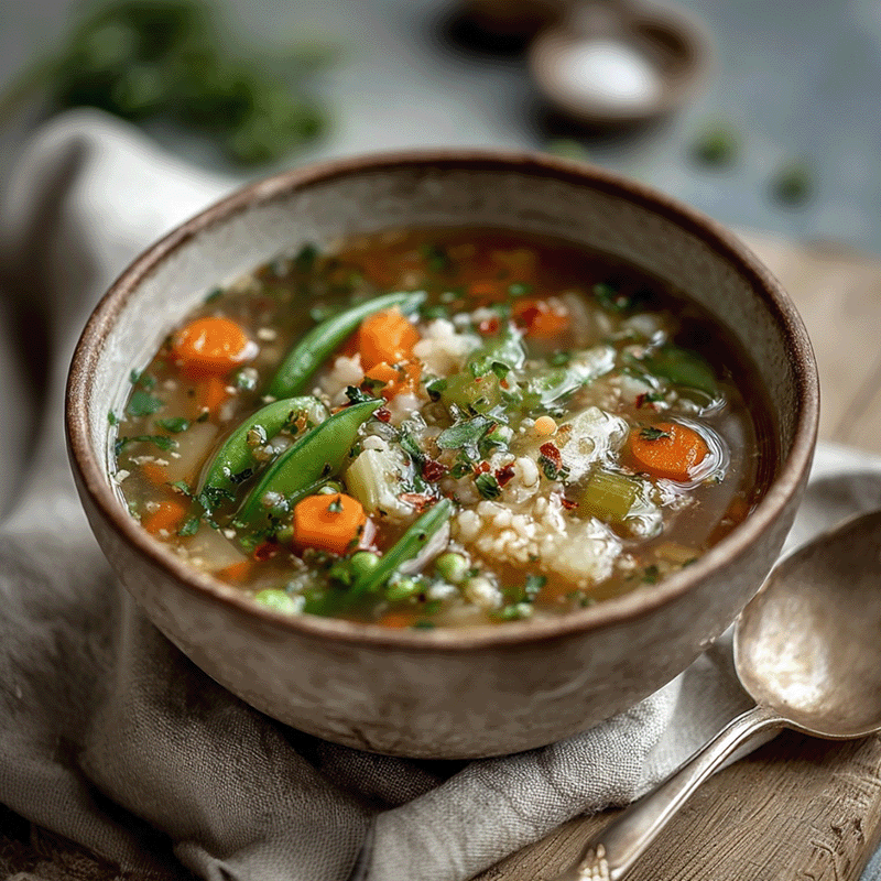 Mehr Informationen zum Thema: Frühlings&shy;gemüse&shy;suppe